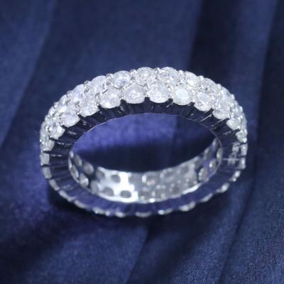 White Gold Eternity Diamond Ring 2