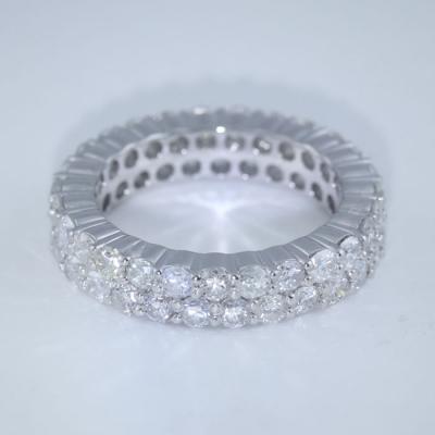 White Gold Eternity Diamond Ring 2
