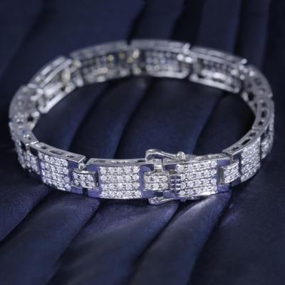 Bracelet en or blanc et diamants 2