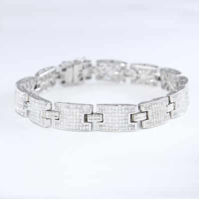 Bracelet Or Blanc Diamants 2