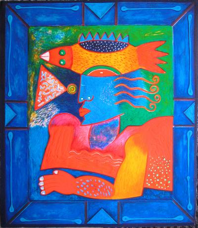 Clemens BRIELS - Juan el Pescador - Signed lithograph 2