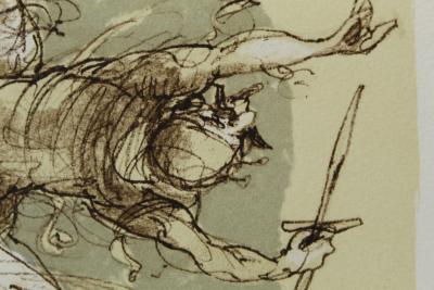 Claude WEISBUCH - La Caida - Lithographie originale 2