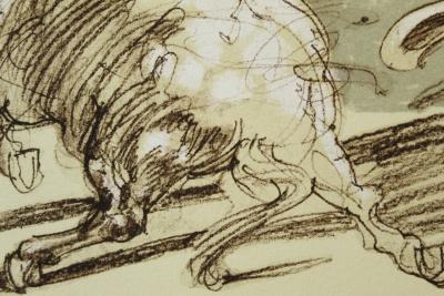 Claude WEISBUCH - La Caida - Lithographie originale 2