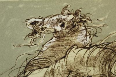 Claude WEISBUCH - La Caida - Lithographie originale 2