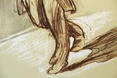 Claude WEISBUCH - Passacaille pour violon solo - Hand signed original lithograph 2