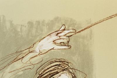 Claude WEISBUCH - Passacaille pour violon solo - Hand signed original lithograph 2