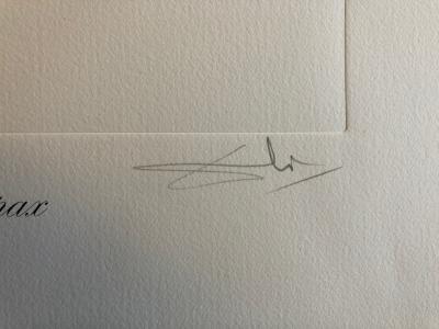Salvador DALI - Dahlia Rapax, 1972 - Lithographie originale signée au crayon 2