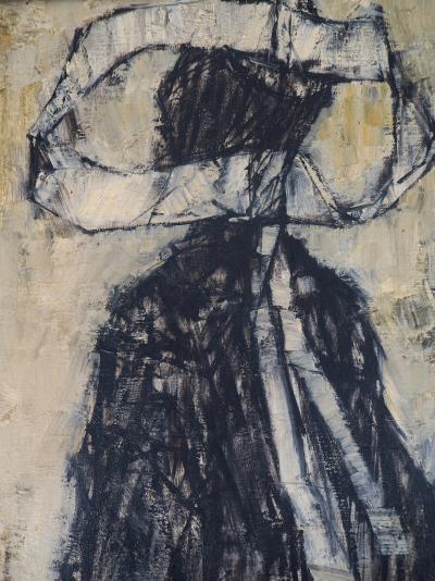 Claude WEISBUCH : Deux Bretonnes - Huile sur toile Signée 2