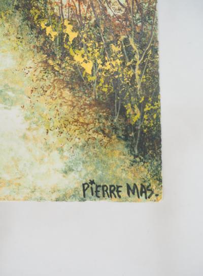 Pierre MAS : Arrivée du printemps - Aquarelle originale originale signée 2