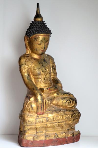 Birmanie, 19eme siècle - Bouddha Maravijaya 2