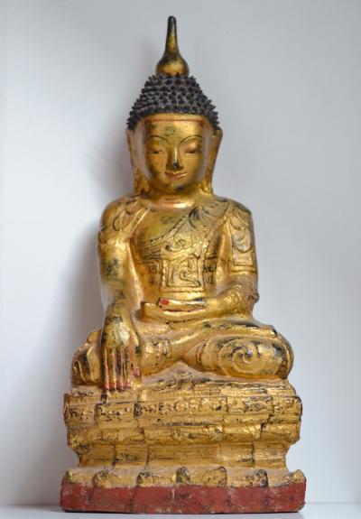 Birmanie, 19eme siècle - Bouddha Maravijaya 2