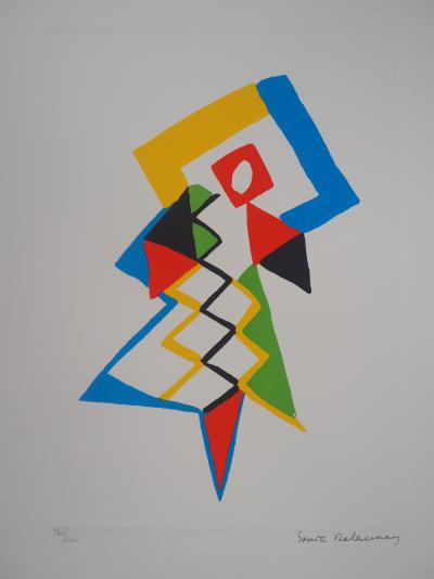 Sonia DELAUNAY (d’après) - Jazz - Lithographie Originale Signée 2