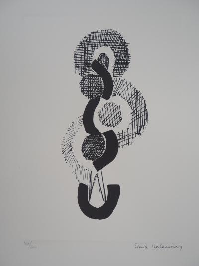 Sonia DELAUNAY (d’après) - Orphisme, Danse, rythme sans fin - Lithographie Signée 2