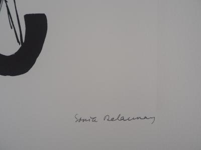Sonia DELAUNAY (d’après) - Orphisme, Danse, rythme sans fin - Lithographie Signée 2