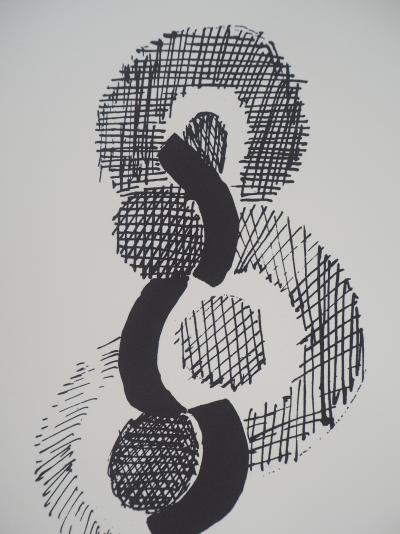 Sonia DELAUNAY (d’après) - Orphisme, Danse, rythme sans fin - Lithographie Signée 2