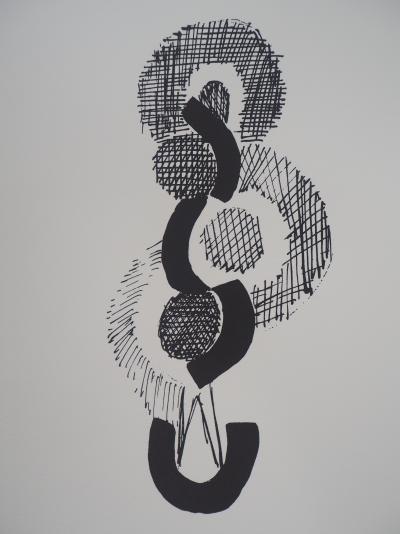 Sonia DELAUNAY (d’après) - Orphisme, Danse, rythme sans fin - Lithographie Signée 2