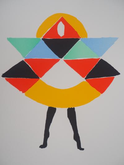 Sonia DELAUNAY (d’après) - Carnaval - Lithographie Originale Signée 2