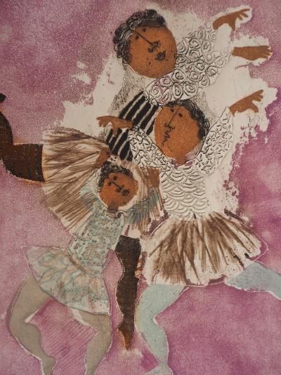 Graciela RODO BOULANGER : Les danseuses - Gravure Originale Signée 2