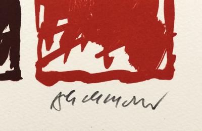 Pierre ALECHINSKY - Hors livre I - Gravure et lithographie originale signée et numérotée 2