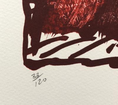 Pierre ALECHINSKY - Hors livre I - Gravure et lithographie originale signée et numérotée 2