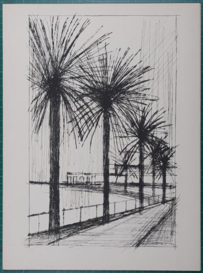 Bernard BUFFET - Naples n°1 - Pointe sèche originale 2