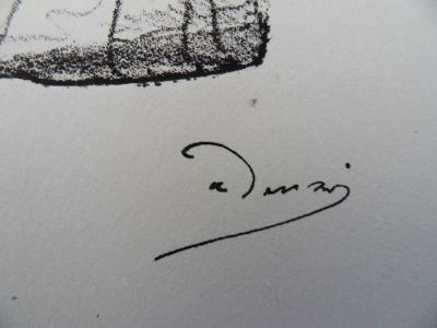 André DERAIN : La fuite (l’amant surpris) - Lithographie originale signée 2