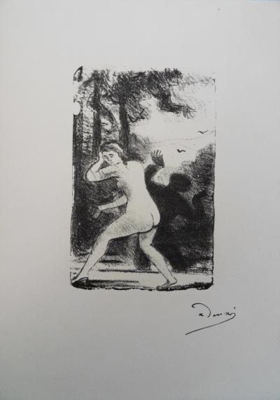 André DERAIN : Nu de dos - Lithographie originale signée 2