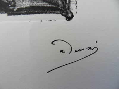 André DERAIN : L’artiste peignant sur son modèle - Lithographie originale signée 2