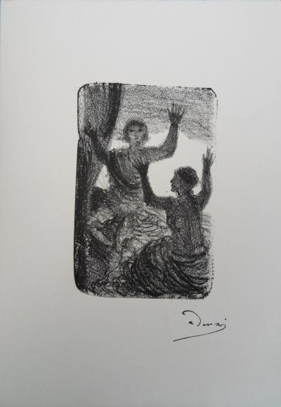 André DERAIN : Haut les mains - Lithographie originale signée 2