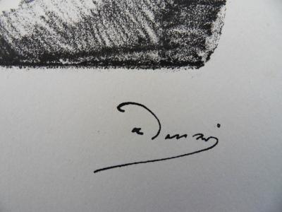 André DERAIN : Apollon séducteur - Lithographie originale signée 2