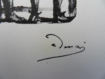 André DERAIN : Deux nobles - Lithographie originale signée 2