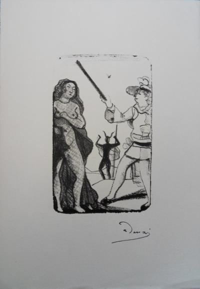 André DERAIN : Carnaval - Lithographie originale signée 2