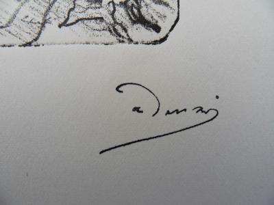 André DERAIN : La confession - Lithographie originale signée 2