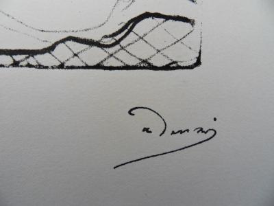 André DERAIN : Le voleur - Lithographie originale signée 2