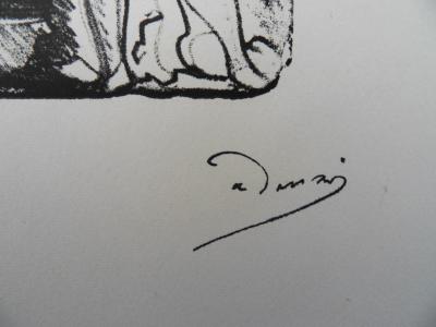 André DERAIN : La fuite au petit matin - Lithographie originale signée 2