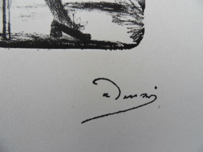 André DERAIN : Le départ - Lithographie originale signée 2