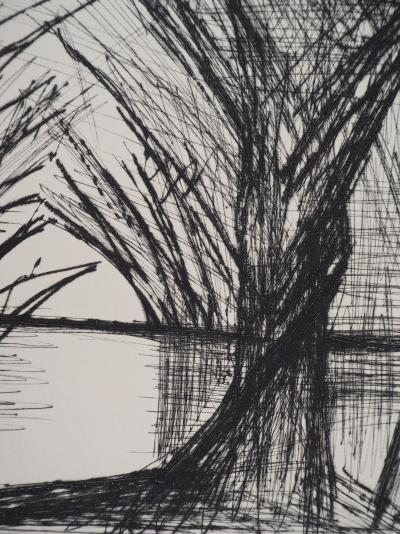 Bernard BUFFET: Cathedral of Trees - Original Engraving 2