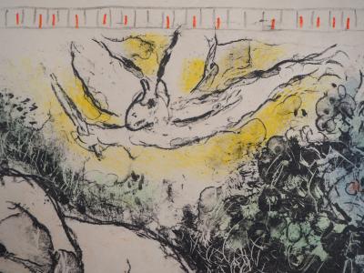 Marc CHAGALL : Le Jardin d’Eden, 1974 - Lithographie originale signée au crayon 2