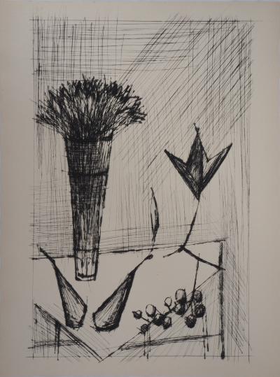 Bernard BUFFET - Still Life - Original etching 2