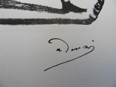 André DERAIN : Le jeune voyageur - Lithographie originale signée 2