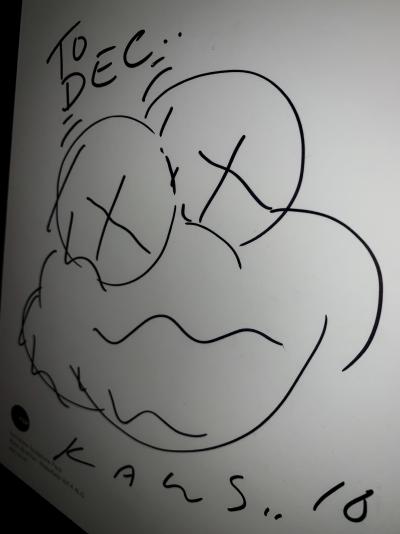 KAWS - Small Lie Face, 2016 - Signed drawing 2