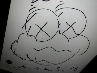 KAWS - Small Lie Face, 2016 - Signed drawing 2