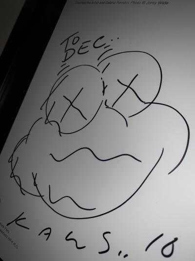 KAWS - Small Lie Face, 2016 - Signed drawing 2