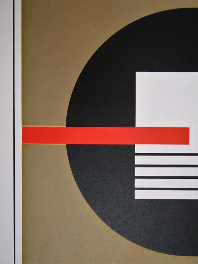 Erich BUCHHOLZ - Composition, 1922 / 71 - Sérigraphie originale signée et datée 2