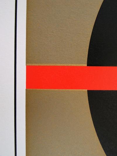 Erich BUCHHOLZ - Composition, 1922 / 71 - Sérigraphie originale signée et datée 2