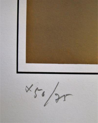 Erich BUCHHOLZ - Composition, 1922 / 71 - Sérigraphie originale signée et datée 2