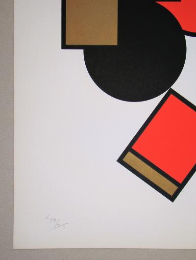 Erich BUCHHOLZ - Komosition, 1920 / 71 - Originaler Siebdruck signiert und nummeriert 2