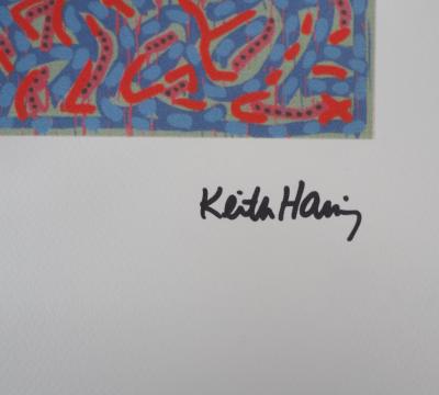 Keith HARING (d’après) - Red acrobat - Sérigraphie 2