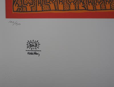 Keith HARING (d’après) - Futurisme - Sérigraphie 2