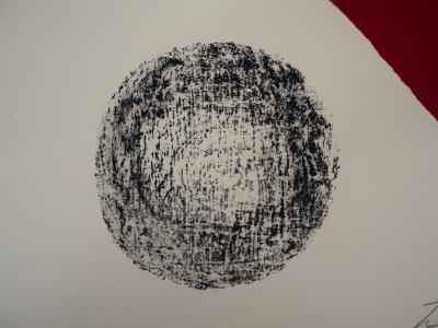 Berto LARDERA : Monde libre et clos - Lithographie originale signée 2